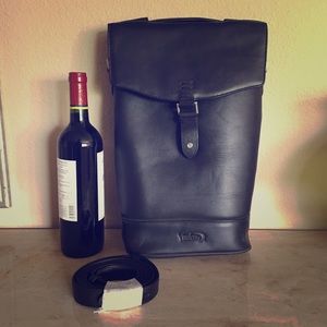 Leather Vinaferro Wine Tote